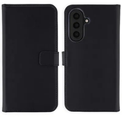 Imagen del producto de Funda de Cuero Auténtico tipo Libro para Samsung Galaxy A57 (5G) -, Imagen generada por IA