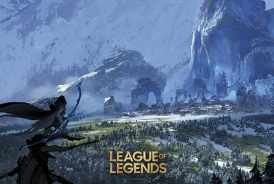 Produktbild von LEAGUE OF LEGENDS - Poster Maxi 91cmx51cm - Freljord