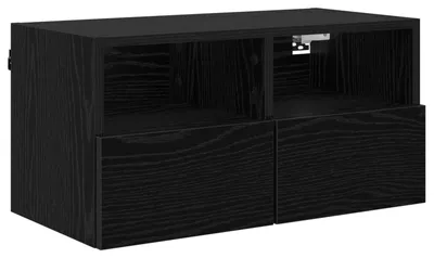 Obrázek produktu pro vidaXL TV nástěnná skříňka vzhled černého dubu 60 x 30 x 30 cm