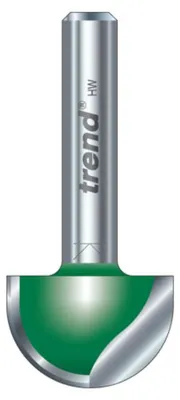 Productafbeelding van radiusfrees 12,7 mm radius x 25,4 mm diameter, C058X8MMTC