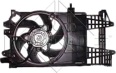 Produktbild von NRF 47249 Lüfter Motorkühlung Kühlerlüfter für FIAT PUNTO (188) Wasserkühler