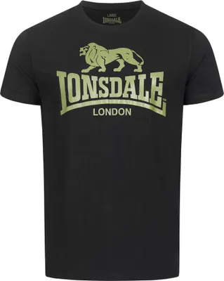Produktbild von Lonsdale Logo Kurzarm-t-shirt Schwarz M Mann Schwarz M