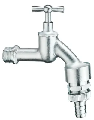 Produktbild von Cornat Auslaufventil 1/2 Zoll mit Rohrbelüfter und Knebelgriff, chrom