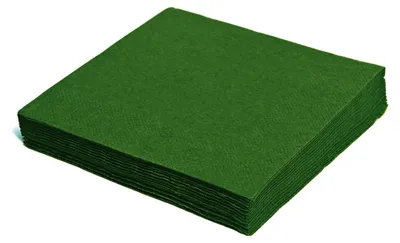 Immagine prodotto di Tovaglioli 33x33/50pz 2pz verde scuro