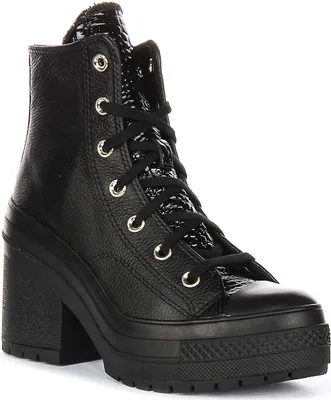 Produktbild von Converse Chuck 70 De Luxe Heel A12346C In Black Moc Croc – 7 UK - 40 EU - 9 US / Black Gold