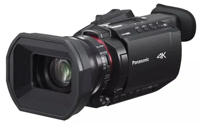Image de Panasonic HC-X1600, 8,29 MP, MOS, 25,4/2,5 mm (1/2,5"), 4K Ultra HD, 8,89 cm (3,5"), LCD