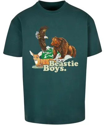 Image de Mister Tee - T-shirt « Animal » pour homme TN3282 (4XL) (vert bouteille)