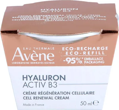 Produktbild von Avène Hyaluron Activ B3 zellerneuernde Creme Nachfüllpackung, 50 ml Creme