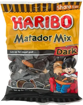 Produktbild von Haribo Matador Dark Mix 350g
