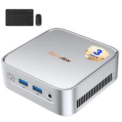 Produktbild von Blackview MP50 Mini-PC AMD Ryzen 5 3500U/16GB DDR4/512GB M.2 SSD, 15W Ultra-Low Power/≤30dB Ultra-Quiet, Windows 11 Pro 0.33L