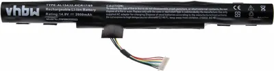 Produktbild von vhbw Akku kompatibel mit Acer Aspire E5-532G, E5-532, E5-532G-C0PW, E5-532G-P5FA, E5-532G-P887, E5-532-P4H0 Notebook (2600 mAh, 14,8 V, Li-Ion)