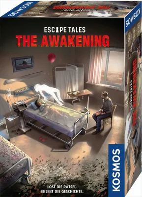Produktbild von Kosmos Escape Tales: The Awakening, Brettspiel, Abzug, 16 Jahr(e), 180 min, Familienspiel