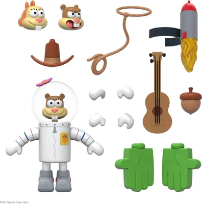 Immagine prodotto di SpongeBob Schwammkopf Ultimates Actionfigur Guance di sabbia 18 cm