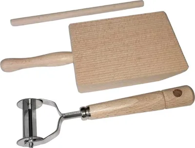 Produktbild von Set für handgemachte Gnocchi Garganelli Farfalle und Tortellini