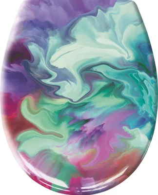 Produktbild von Kleine Wolke WC-Sitz FUSION Multicolor mit Absenkautomatik und Easy Clean