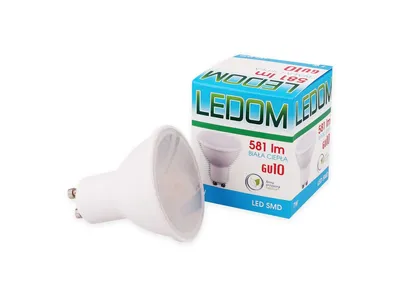 Produktbild von 1x GU10 7W LED Leuchtmittel 581 Lumen Spot Strahler Einbauleuchte Energiesparlampe Glühlampe 3000K Warmweiß
