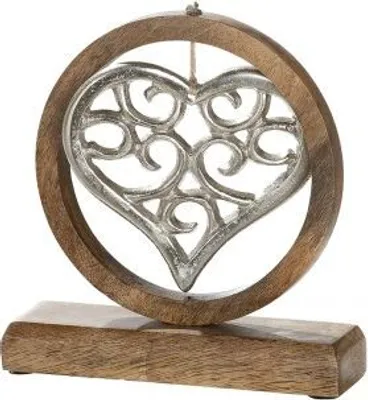 Produktbild von Gilde Holz Kreis Herz VE 6 49154
