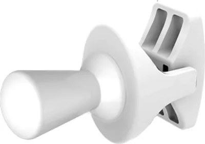 Produktbild von XIMAX Handtuchknopf Design für Badheizkörper "Weiß", 53126