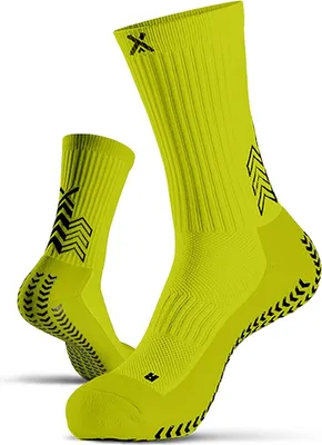 Produktbild von Gearxpro Soxpro Classic Gripsocken - Neongelb  | Größe: 41-46