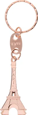 Produktbild von Eiffelturm Schlüsselanhänger - Roségold