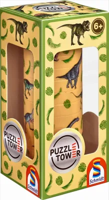 Produktbild von Puzzle Tower für Kinder. Dinosaurier