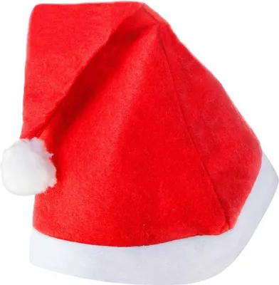 Obrázek produktu pro Vánoční čepice 28x38 cm Santa červená, vánoční dekorace