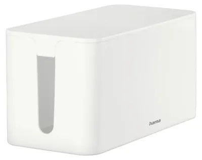 Produktbild von Hama Mini Schreibtisch/Boden Kabelgehäuse Weiß