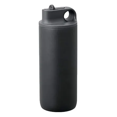 Produktbild von Edelstahl Trinkflasche 550ml auslaufsicher mit Strohhalm, 304 Edelstahl Sportflasche tragbar für Alltag, Fitness & Outdoor