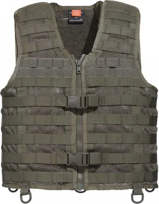 Produktbild von Pentagon Thorax Molle Mesh Weste Grün Grün One Size
