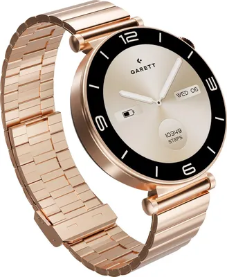 Image de Smartwatch Garett Rose or rose acier