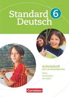 Obrázok produktu pre Standard Deutsch 6. Schuljahr. Arbeitsheft mit Lösungen. Grundausgabe