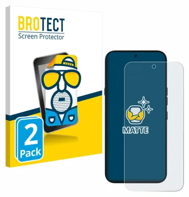 Produktbild von 2x BROTECT Schutzfolie für Nothing Phone (4a) Pro Displayschutz Displayschutzfolie Folie Matt Entspiegelungsfolie