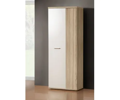 Produktbild von MS157-Q45F Mehrzweckschrank Stauraumschrank Putzschrank Eiche Sägerau Nachbildung