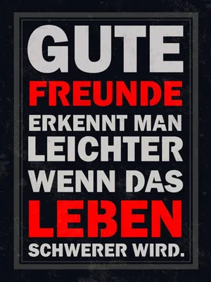 Produktbild von vianmo Holzschild 40x30 cm gute Freunde erkennt man