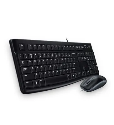 Image de Logitech Desktop MK120 - Tastatur-und-Maus-Set - USB - Tschechisch