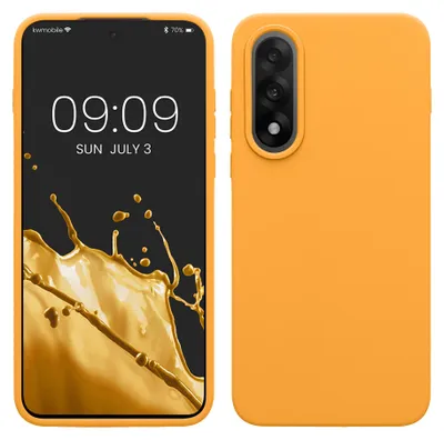 Produktbild von kwmobile Handyhülle für OnePlus Nord 5 Hülle - Case Silikon - Kabelloses Laden - Schutzhülle Cover in Fruity Orange