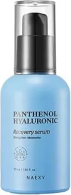 Produktbild von Naexy Panthenol Hyaluronic Recovery Serum Silnie nawilżające serum do twarzy, 50 ml