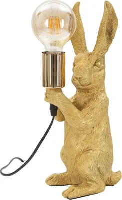 Immagine prodotto di Mauro Ferretti lampe de table lapin E27 13x17x35.5 cm or