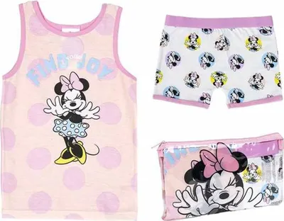 Image de Disney Minnie Mouse Pyjama Set & Nightwear enfants 100?% coton avec poche 4 ans