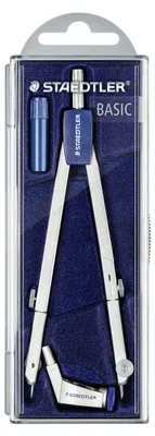 Produktbild von STAEDTLER Mars basic 554 Zirkel, Universaladapter und Ersatzteildose