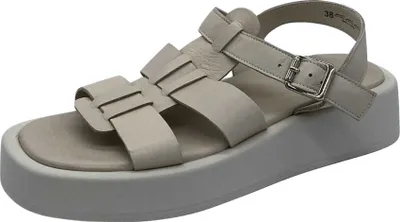Produktbild von Post XChange Plateau Sandaletten beige leather Damen 31333532353234 Beige 41 EU