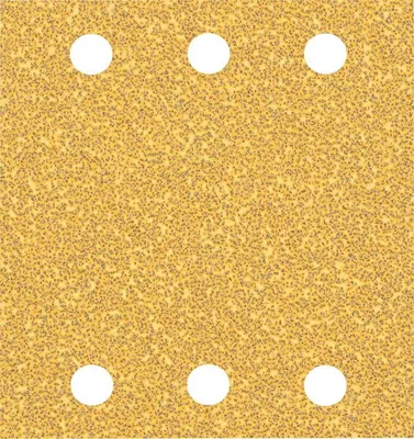 Produktbild von EXPERT C470 Schleifblatt, 115x107mm, K40, 6 Löcher, 10-tlg.