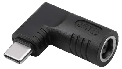 Produktbild von Akyga AK-ND-D02, 7.4 x 5.0 mm + Pin, USB-C, Schwarz