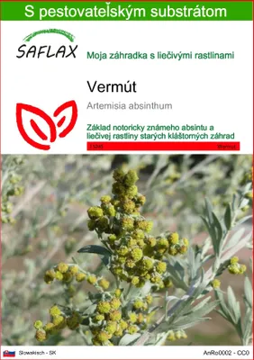 Obrázok produktu pre SAFLAX - vermút - Artemisia absinthum - 500 Semená - S pestovateľským substrátom bez klíčkov