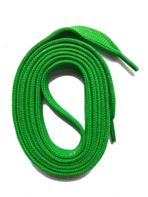 Produktbild von SNORS Schnürsenkel flach - GRÜN - 6mm - 150cm