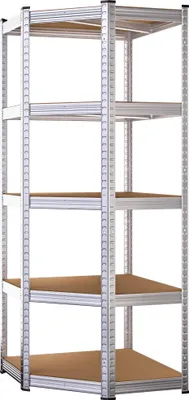 Immagine prodotto di Ripiano angolare per carichi pesanti, 180x70x40 cm, capacità 875 kg
