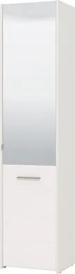 Immagine prodotto di Dmora Scarpiera Scido 47x38x199h cm Bianco, 8 Ripiani 2 Ante
