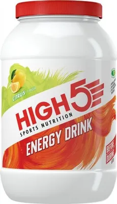 Zdjęcie produktu dla HIGH5 - Energy Drink - 1000 g - Smak cytrynowy - Izotoniczny napój energetyczny - Elektrolity - Elektrolitowy i węglowodanowy napój sportowy - Fruktoza 2:1