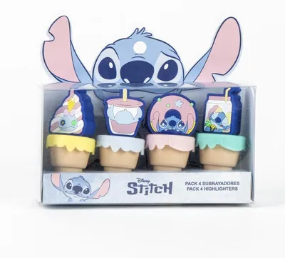 Image de Marqueurs textiles « Stitch », lot de 4 pièces.