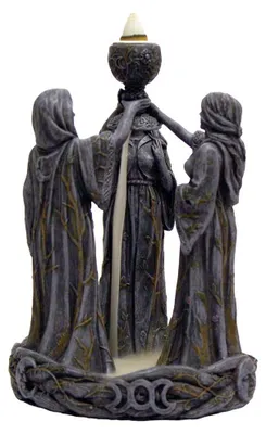 Immagine prodotto di Nemesis Now, bruciatore di incenso a ritorno, "Madre, Vergine e Vecchia", 18 cm, resina sintetica